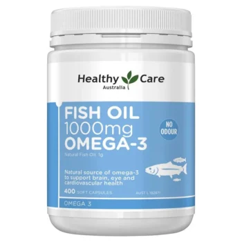 Healthy Care Fish Oil 1000mg Omega 3 400 Capsules