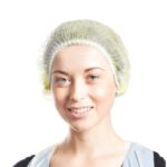Cap Beret Elastic Double Crimped Yellow 21" (CARTON OF 1,000)