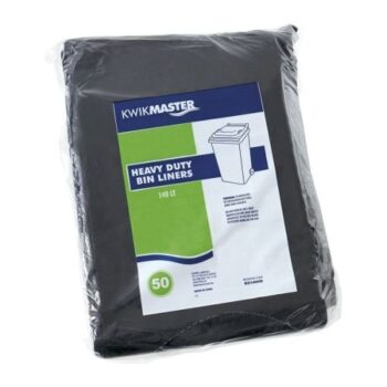 Bin Liner Heavy Duty Flat Pack 120-140L (CARTON OF 500)