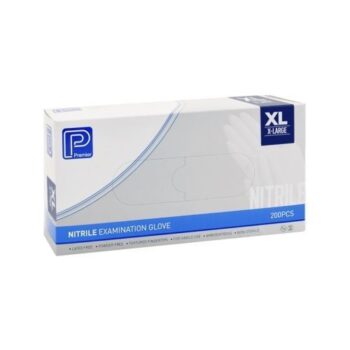 Nitrile Examination Glove Blue Powder Free XL (BOX OF 100)